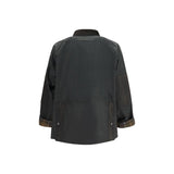 Barbour Bicolor Cotton Full-Length Jacket