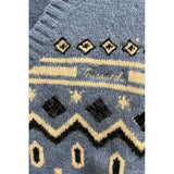 Trussardi Jeans Blue Nylon Women Sweater Vest