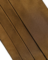 Dolce & Gabbana Brown Men 100% Silk Belt Waist Cummerbund