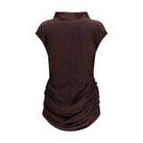 Magda Butrym Brown Cotton Casual Dress