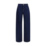 Max Mara Blue Cotton Jeans Denim