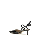 Fendi Black Calf Leather Bos Taurus Pumps