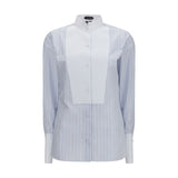 Tom Ford Blue Cotton Pattern Shirt