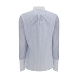 Tom Ford Blue Cotton Pattern Shirt
