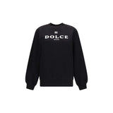 Dolce & Gabbana Black Cotton Sweatshirt