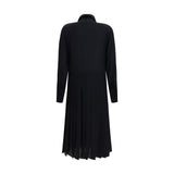 Fendi Black Silk Casual Dress