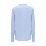 Fendi Blue Cotton Dress Shirt