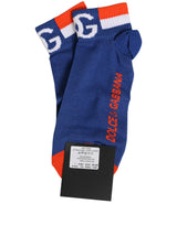 Dolce & Gabbana Men Multicolor Cotton Ankle Length Accessory Socks