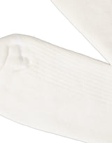Dolce & Gabbana White Cotton DG Logo Mid Calf Accessory Socks