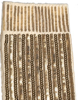 Dolce & Gabbana Off White Sequin Cotton Mid Calf Accessory Socks