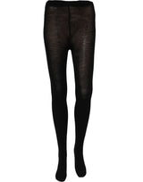 Dolce & Gabbana Black Wool Stretch Tights Stocking Accessory Socks
