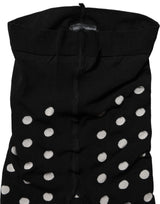 Dolce & Gabbana Black Polka Dot Fishnet Pantyhose Stockings Socks