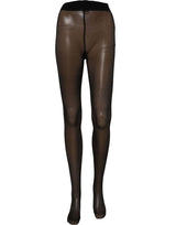 Dolce & Gabbana Black Nylon Tights Stocking Pantyhose Socks