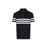 Paul & Shark Black Cotton Polo Shirt