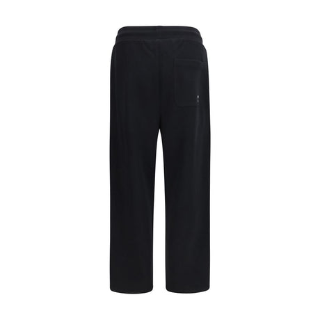 Ami Paris Black Cotton Joggers (Workout Pants)