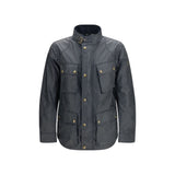 Belstaff Blue Cotton Shell Jacket