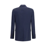 Vivienne Westwood Blue Wool Oves Aries Full-Length Jacket