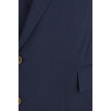 Vivienne Westwood Blue Wool Oves Aries Full-Length Jacket