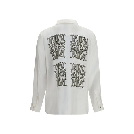Max Mara White Silk Shirt