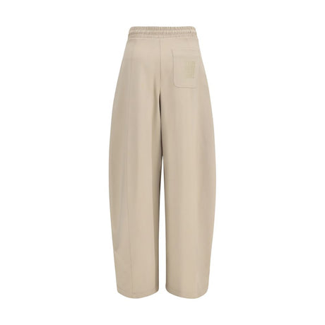 Max Mara Beige Polyamide Athletic Pants