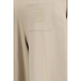 Max Mara Beige Polyamide Athletic Pants