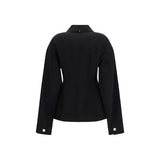 Max Mara Black Wool Oves Aries Coat