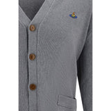 Vivienne Westwood Gray Cotton Cardigan