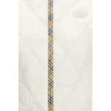 Burberry White Polyester Sleeveless Jacket