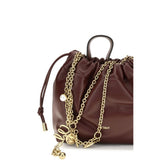 Chloé Bordeaux Calf Leather Bos Taurus Shoulder Bag