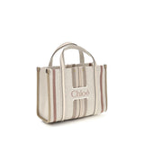 Chloé Beige Cotton Shoulder Bag
