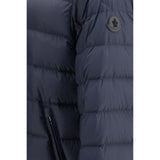 Moncler Blue Goose Down Full-Length Jacket