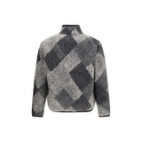 Moncler Gray Wool Oves Aries Sweatshirt
