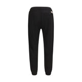 Moncler Black Cotton Athletic Pants