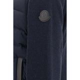 Moncler Blue Wool Oves Aries Sweatshirt