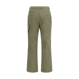 Off-White Bicolor Cotton Casual Pants