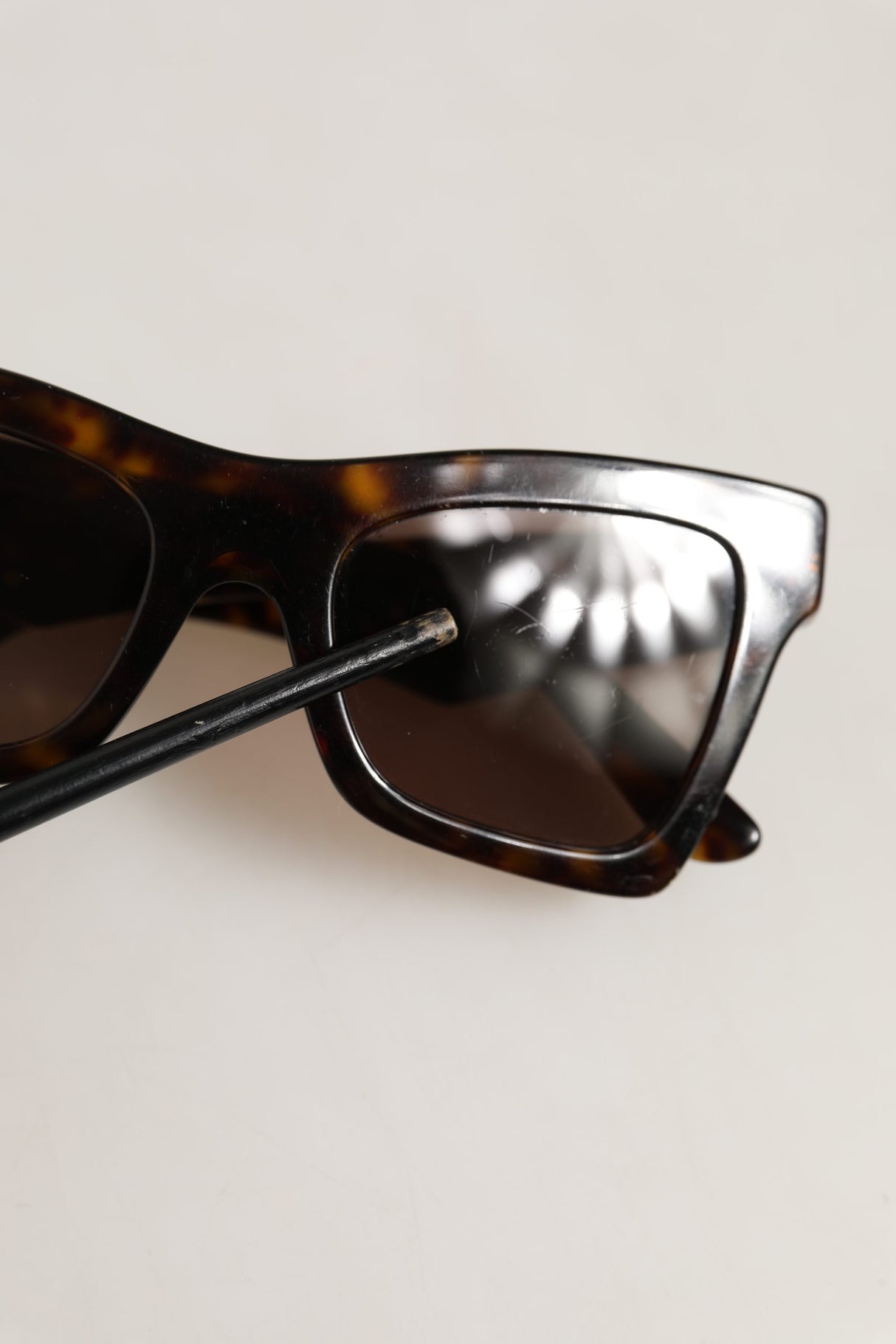 Dolce & Gabbana Brown DG4434 Accent Havana Acetate Frame Sunglasses