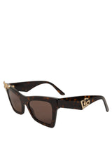 Dolce & Gabbana Brown DG4434 Accent Havana Acetate Frame Sunglasses