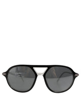 Dolce & Gabbana Black Acetate Frame DG4343F Bridge Detail Sunglasses