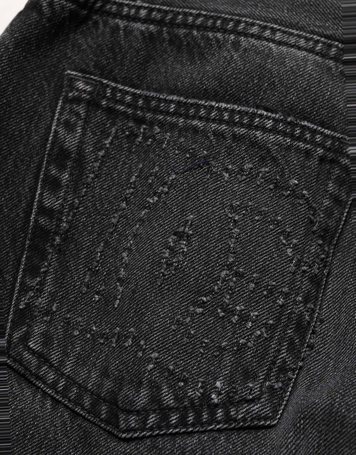 Dolce & Gabbana Dark Gray Cotton WideLeg Oversize Denim Jeans