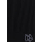 Dolce & Gabbana Black Wool Oves Aries Scarf