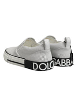 Dolce & Gabbana White Perforated Custom 2.Zero Sneakers Shoes