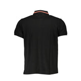 Cavalli Class Black Cotton Men's Polo Shirt