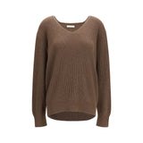 The Row Brown Cotton Sweatshirt