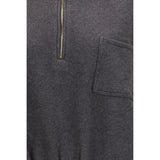 Darkpark Gray Cotton Sweatshirt