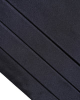 Dolce & Gabbana Dark Blue 100% Silk Belt Waist Cummerbund