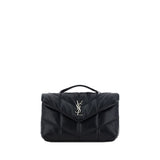 Saint Laurent Black Lamb Ovis Aries Shoulder Bag