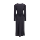 Lemaire Gray Cotton Casual Dress
