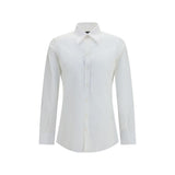 Dolce & Gabbana White Cotton Dress Shirt