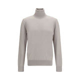 Dolce & Gabbana Beige Cashmere Turtleneck