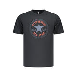 Converse Black Cotton Men's T-Shirt